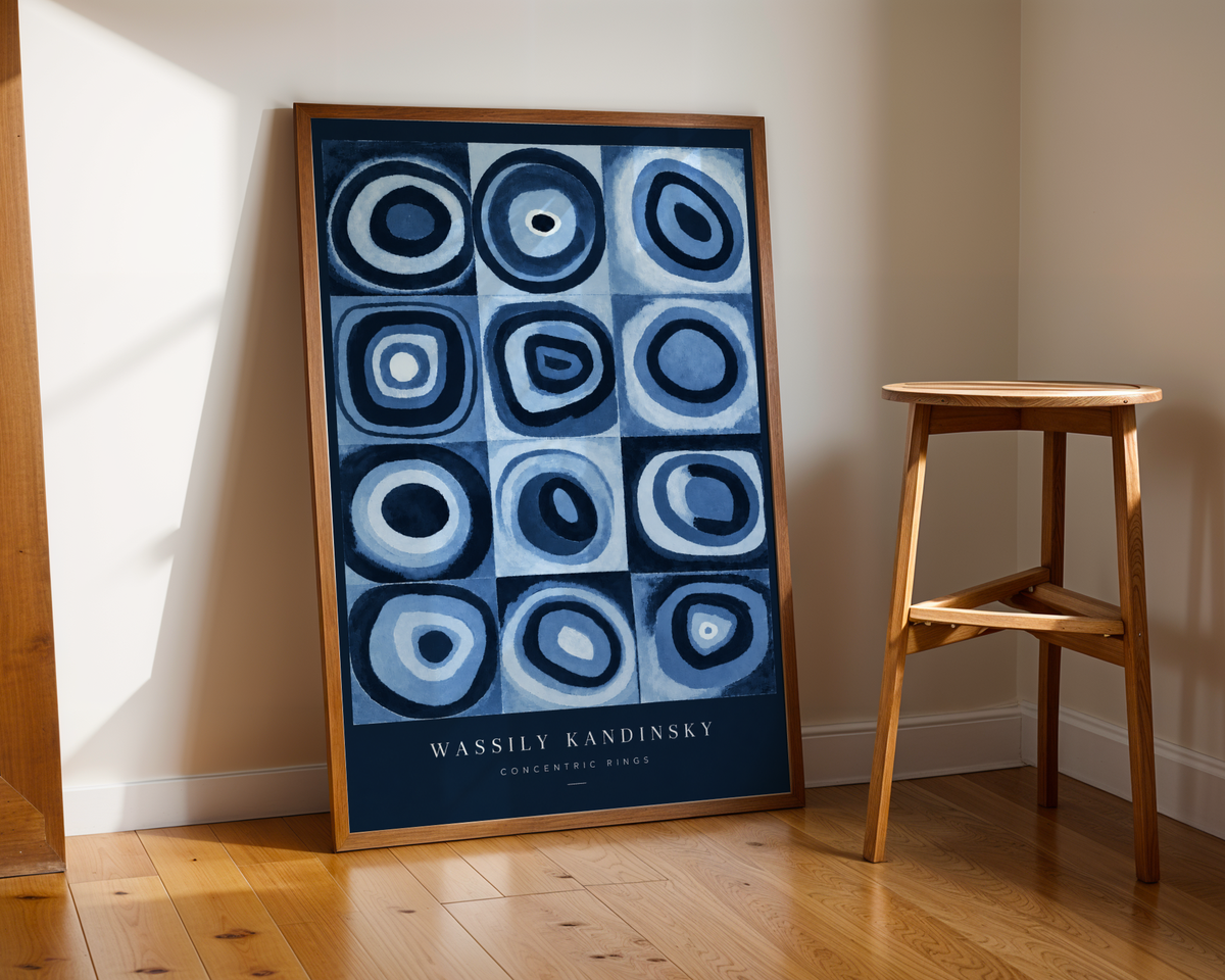 Wassily Kandinsky - Concentric Rings [Chromatic Edit]