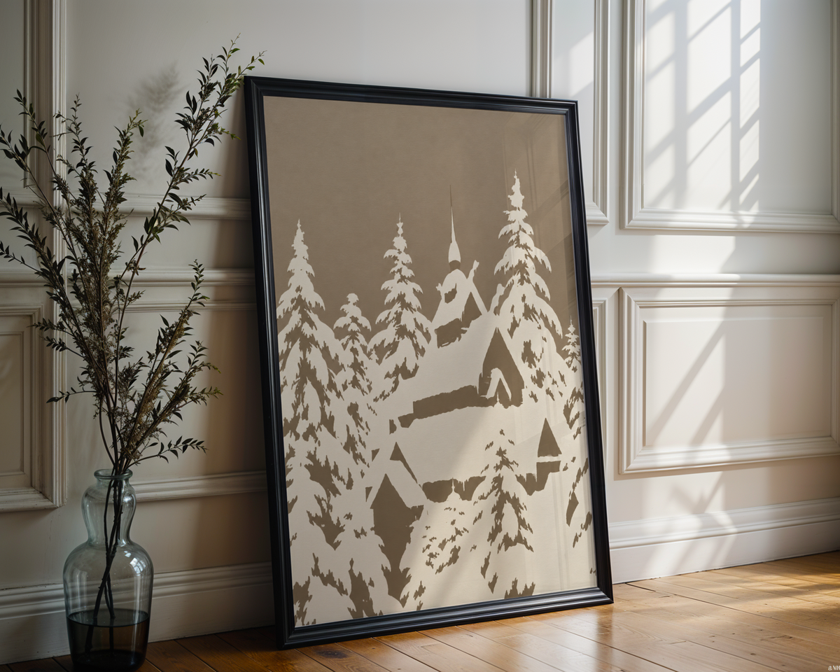 Theodor Kittelsen - Stavkirke [Chromatic Edit]