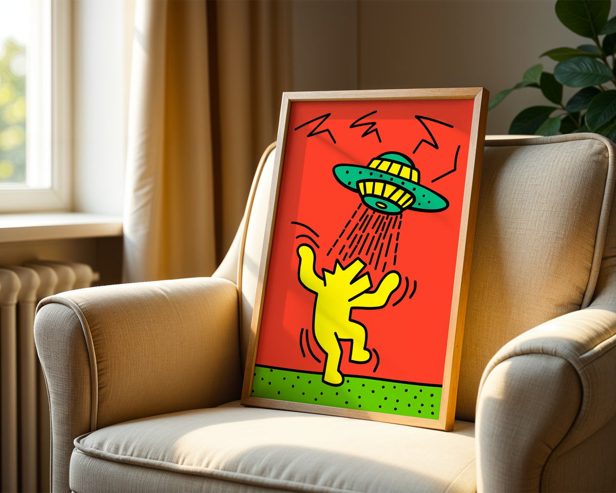 Keith Haring - Abduction