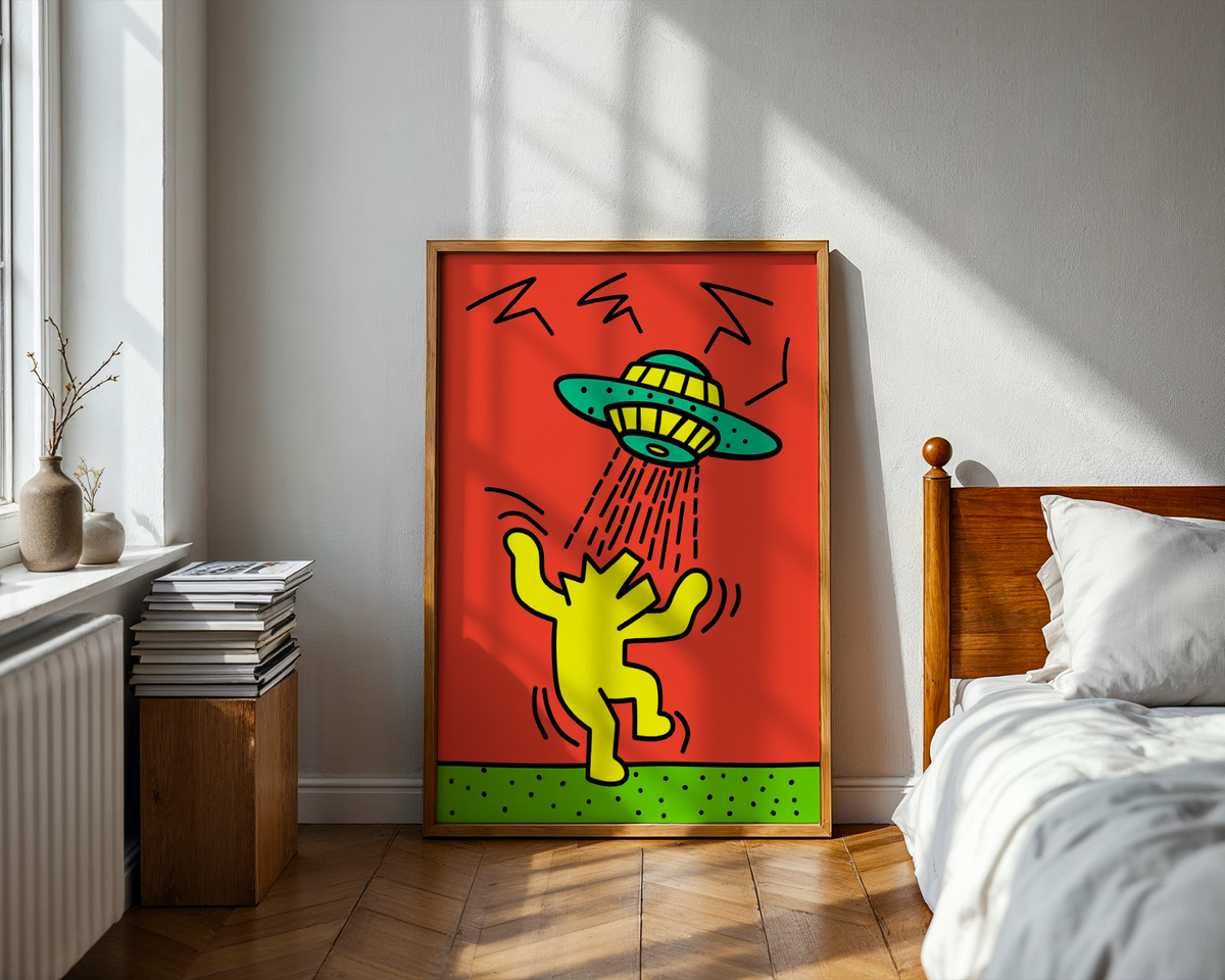 Keith Haring - Abduction