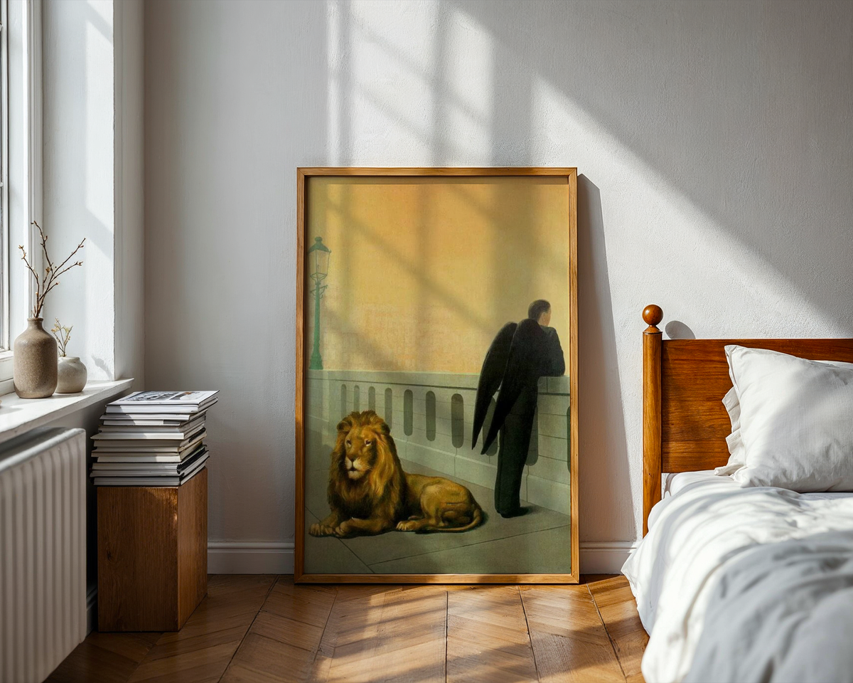 Renè Magritte - Homesickness (1941)