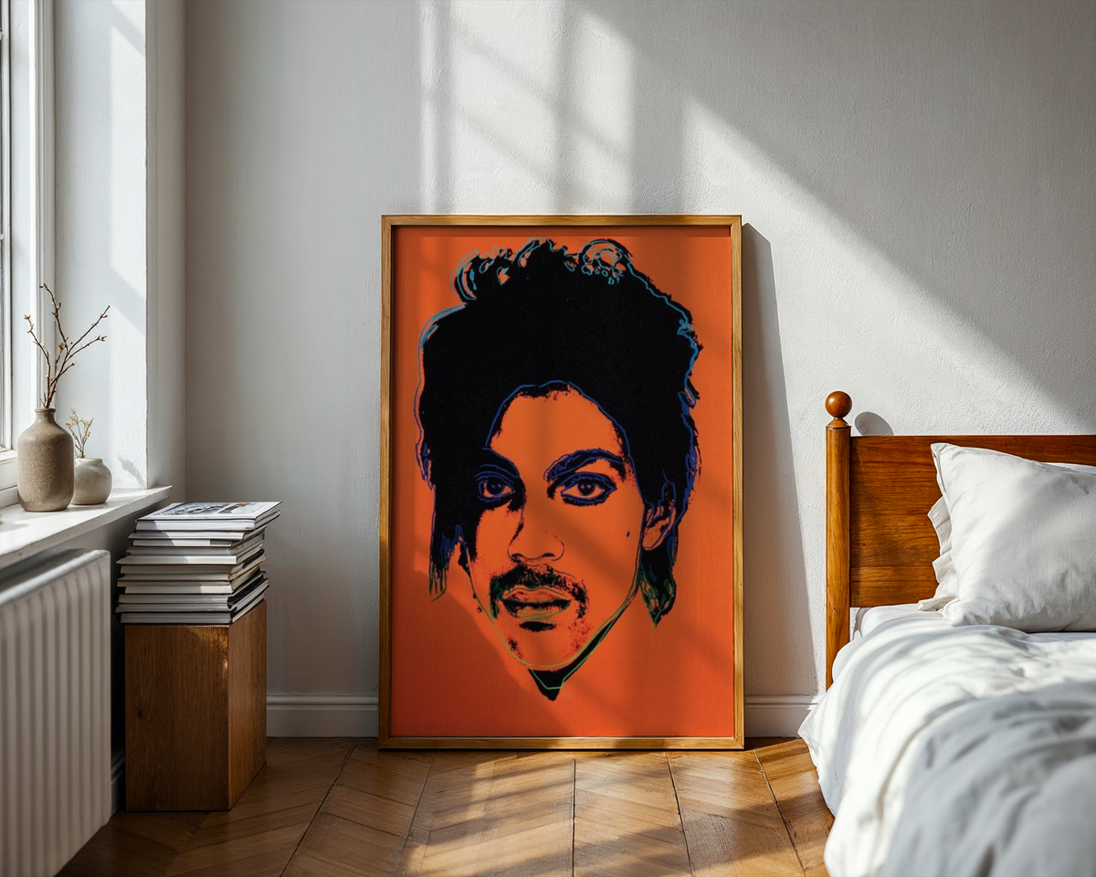 Andy Warhol - Orange Prince (1984)