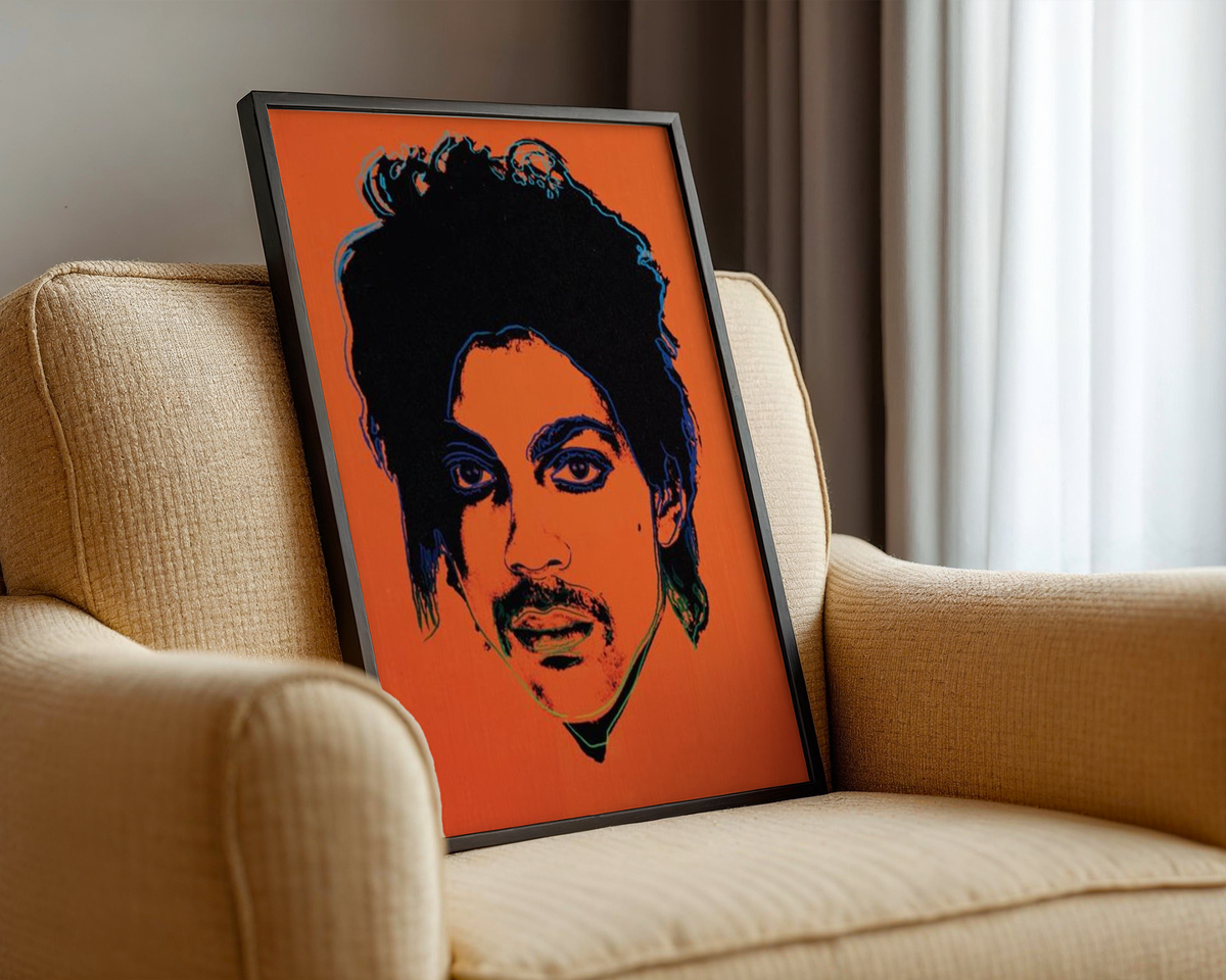 Andy Warhol - Orange Prince (1984)