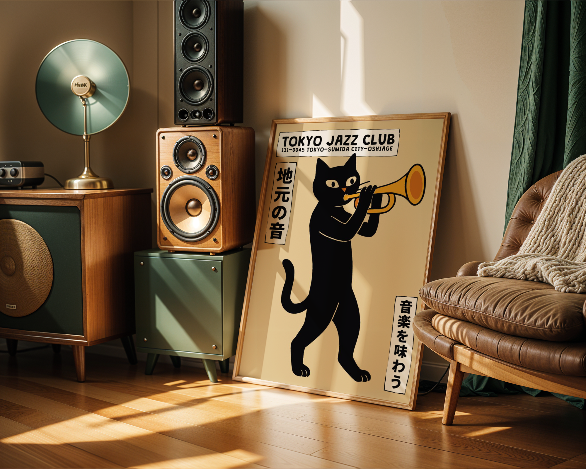 Tokyo Jazz Club Cat