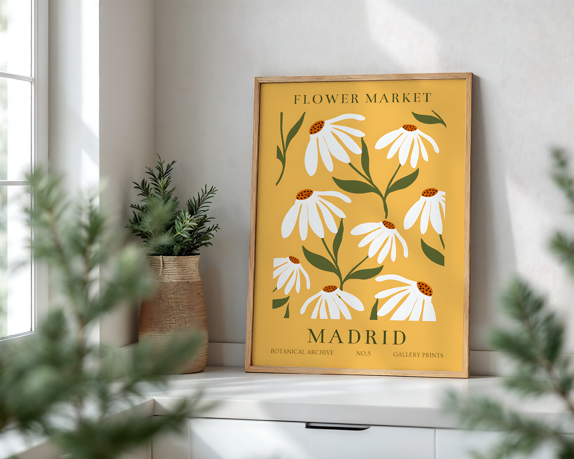 Flower Market Madrid