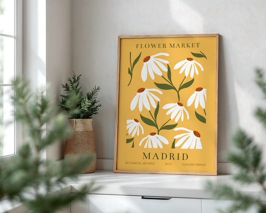 Flower Market Madrid