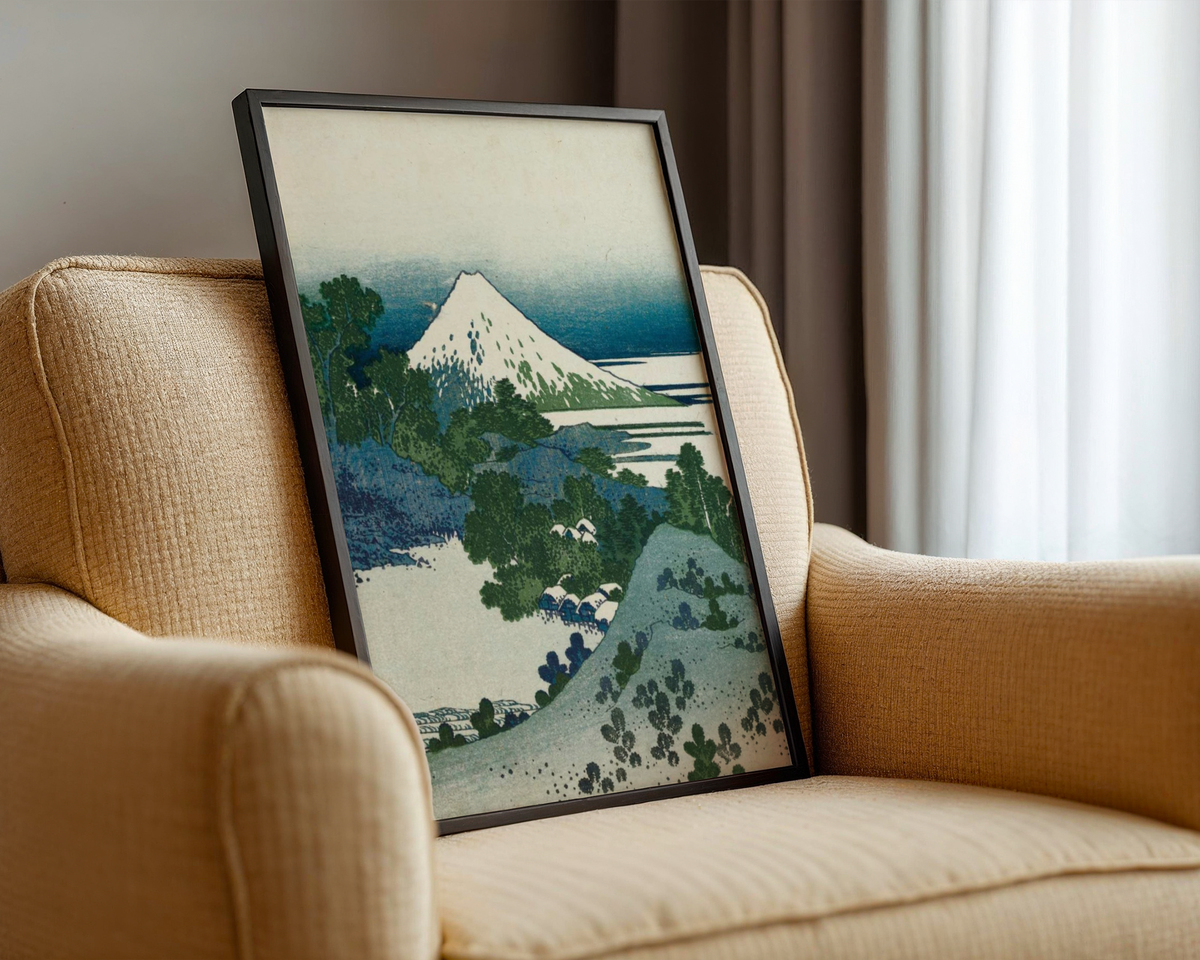 Katsushika Hokusai - Shichirigahama in Sagami Province
