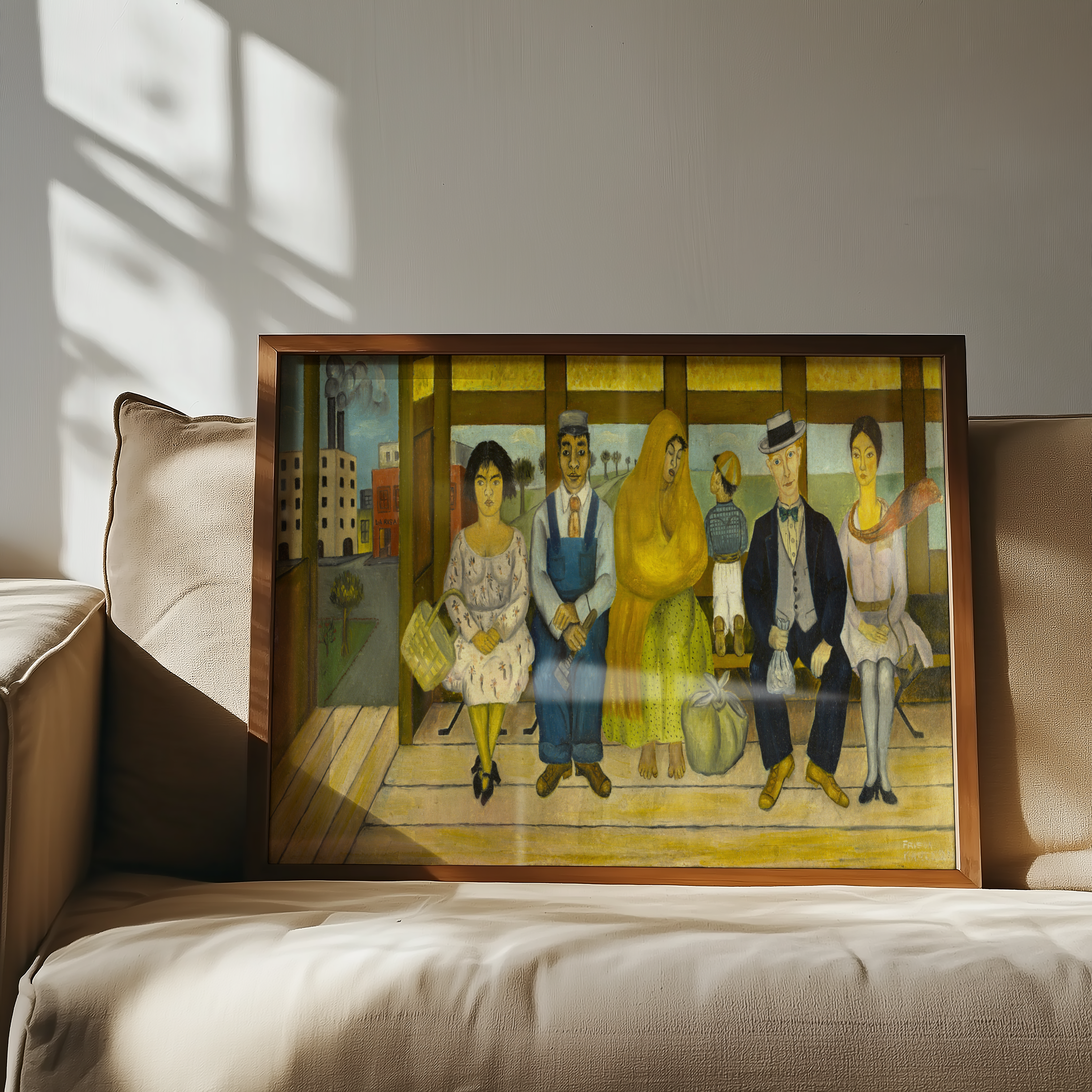 Frida Kahlo - Bussen (1929)