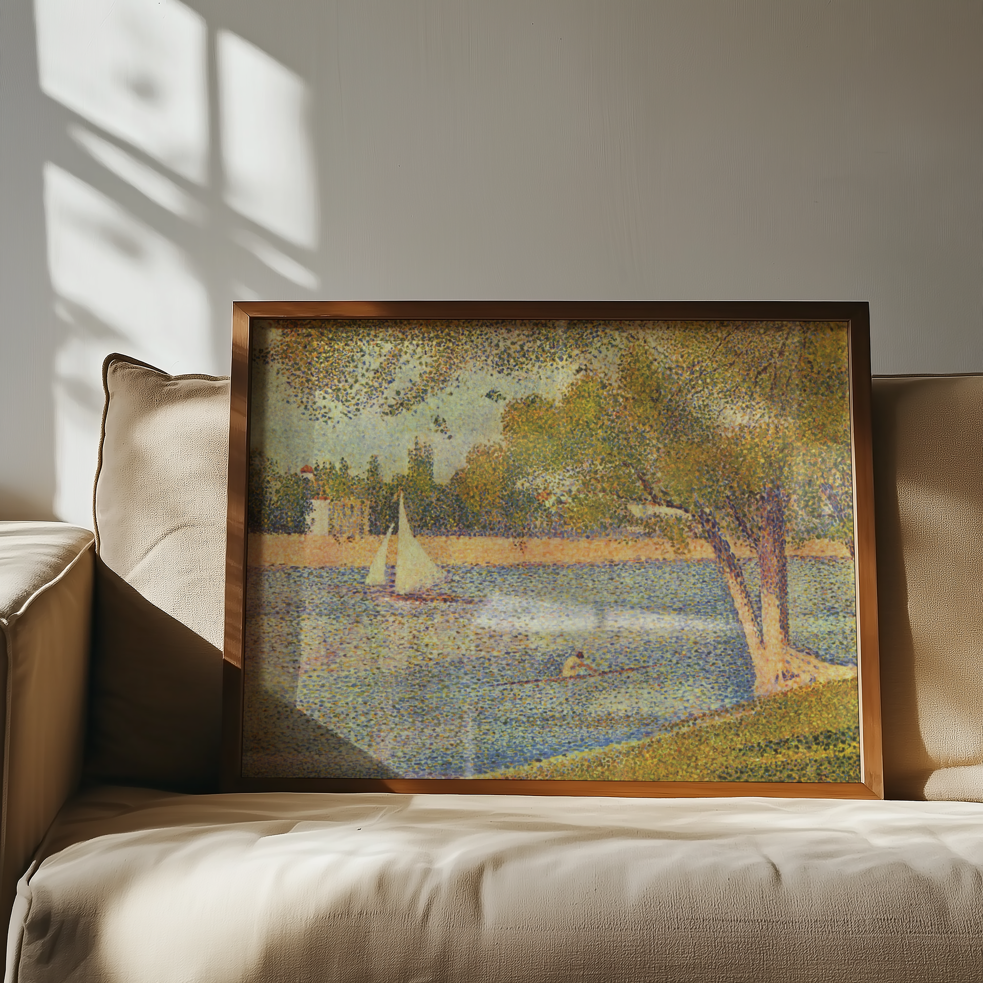 Georges Seurat - The Seine at La Grande Jatte (1888)