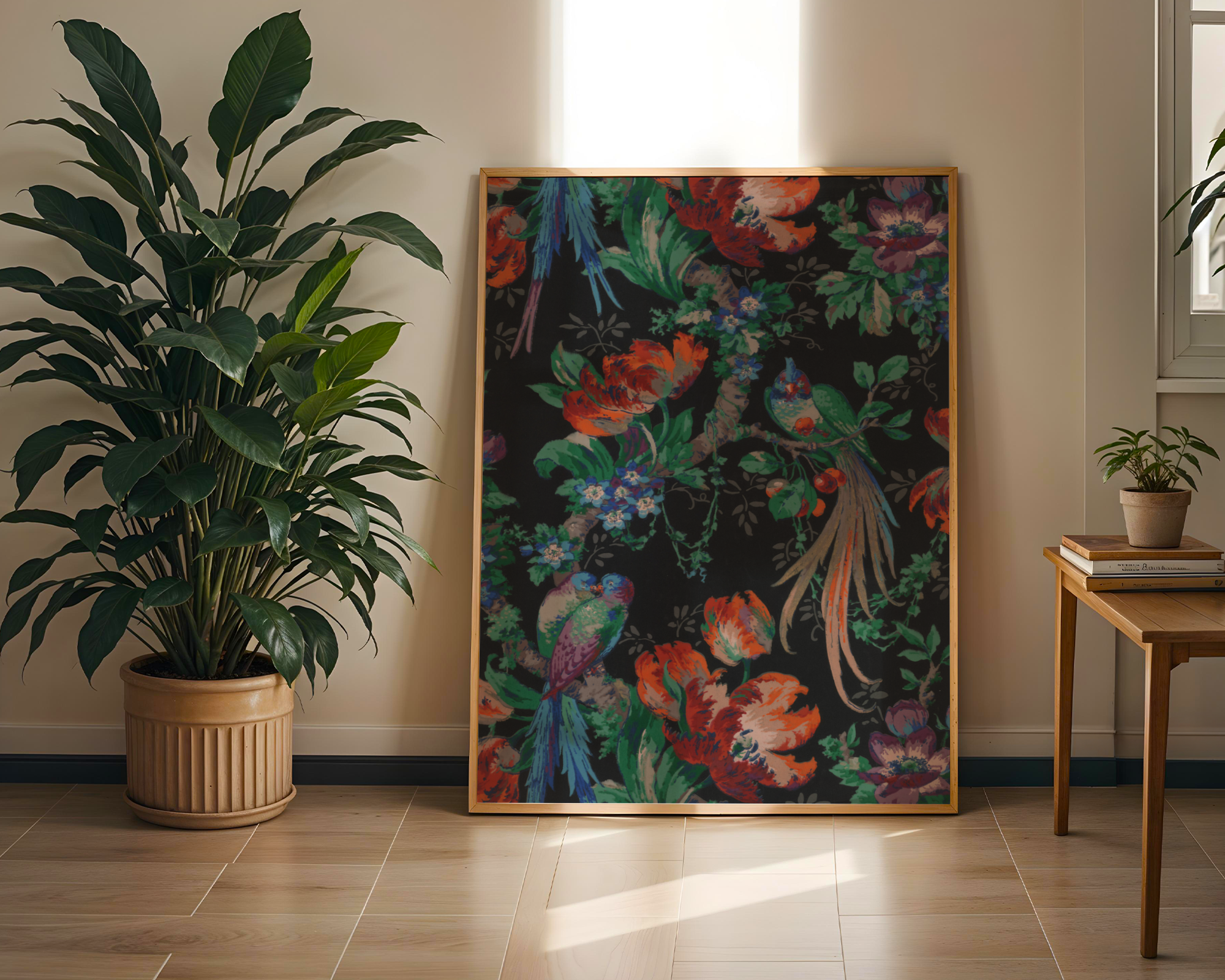 Birds & Flowers