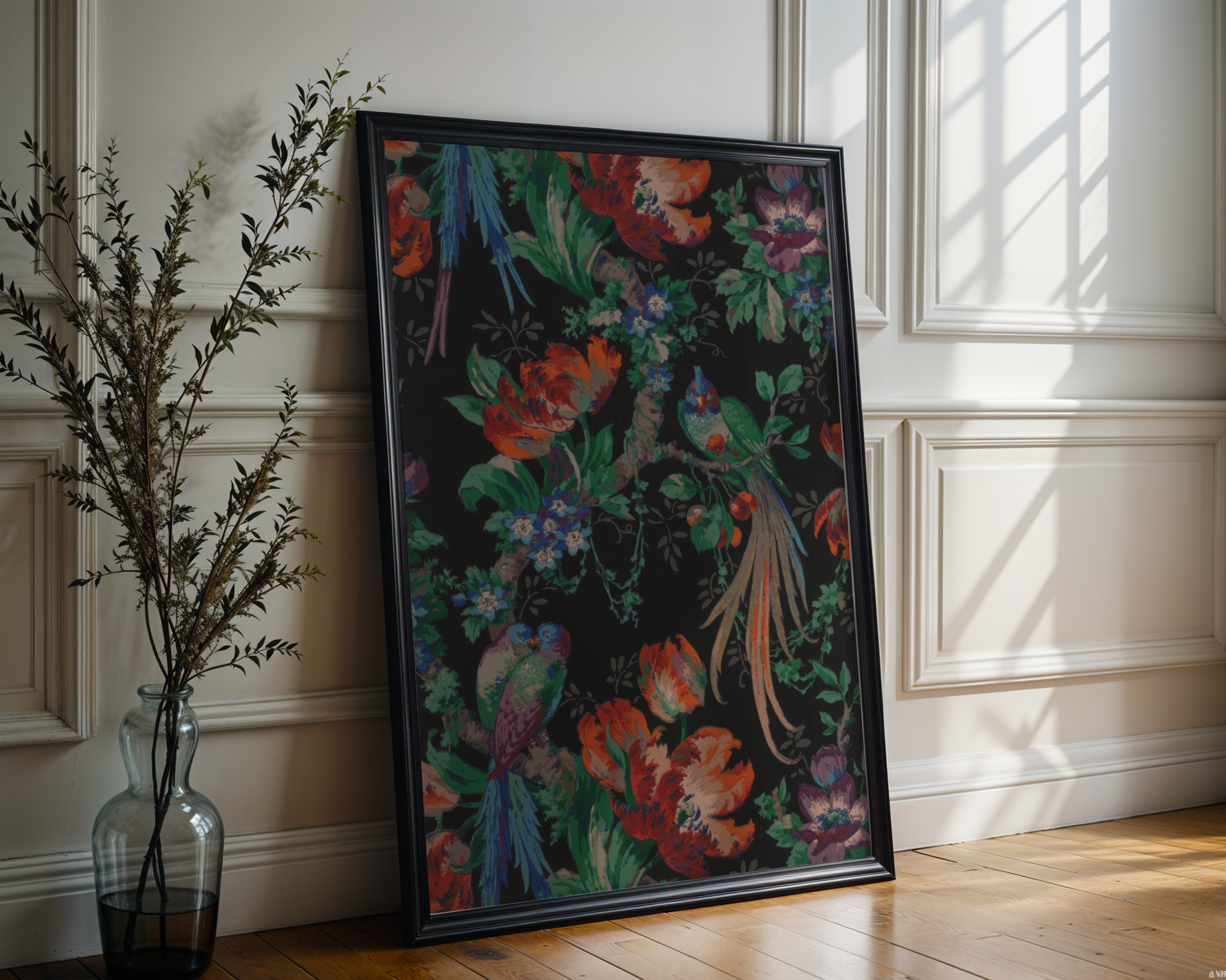 Birds & Flowers