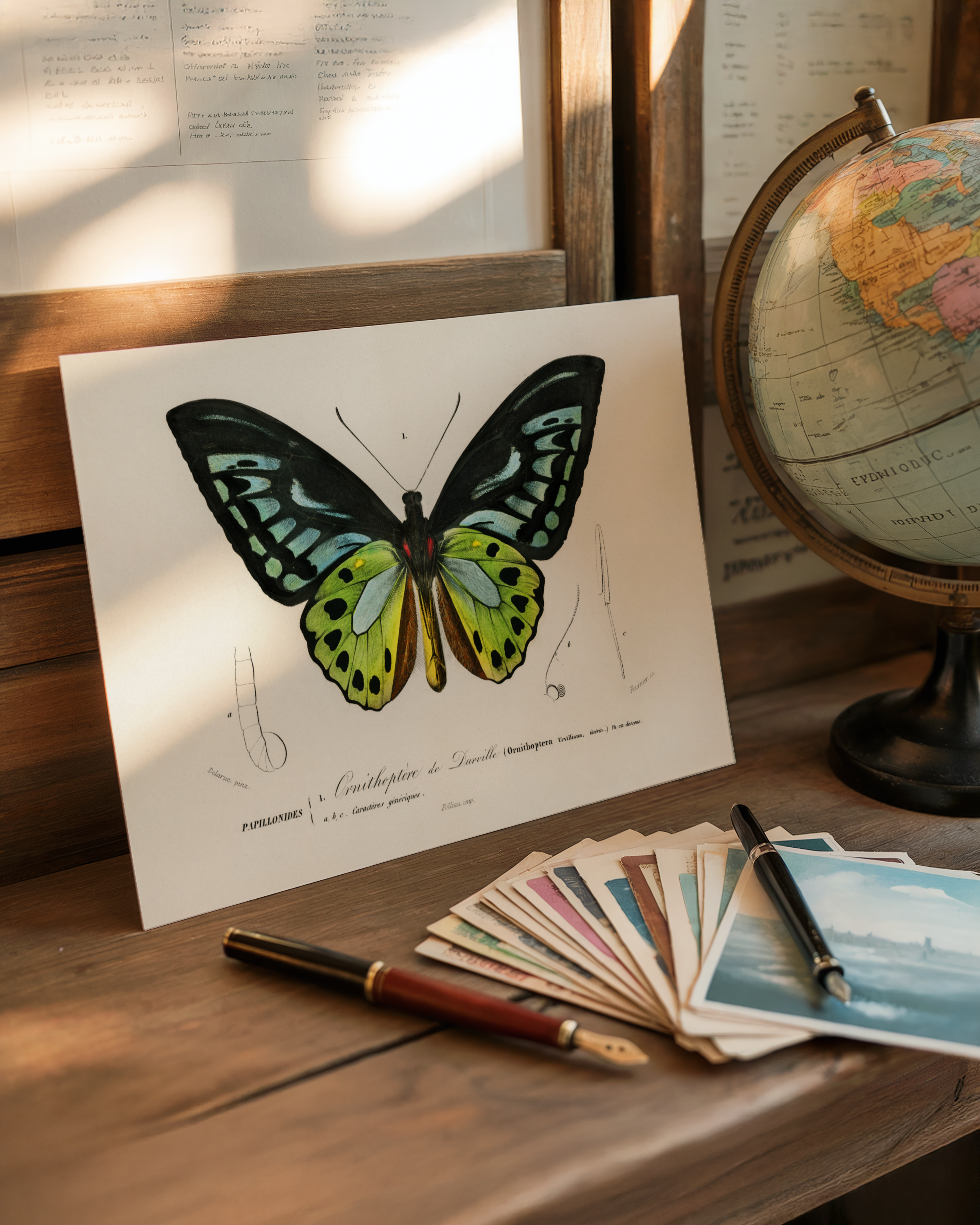 Charles Dessalines D'Orbigny - Grønn Birdwing-sommerfugl