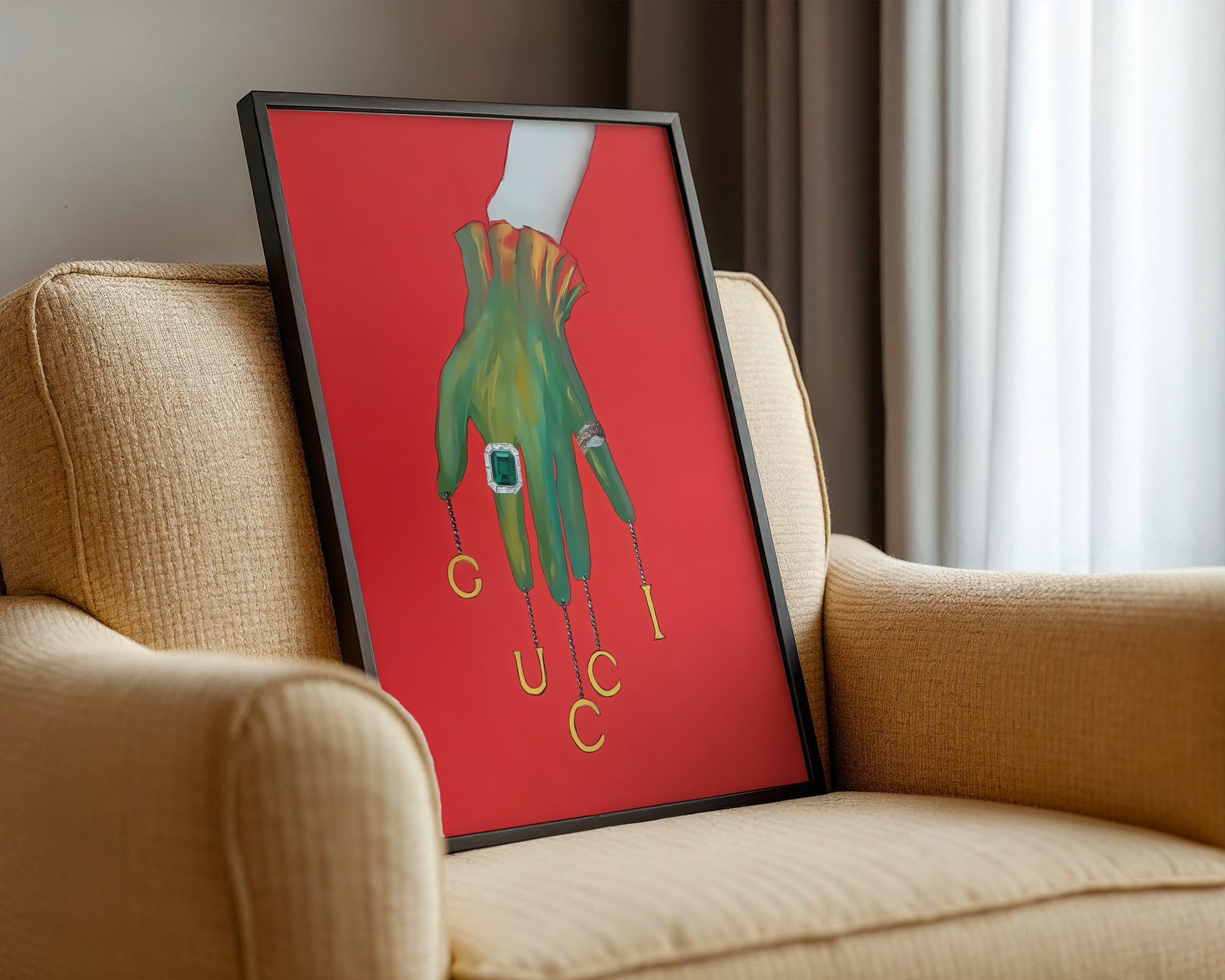Vintage Gucci Poster