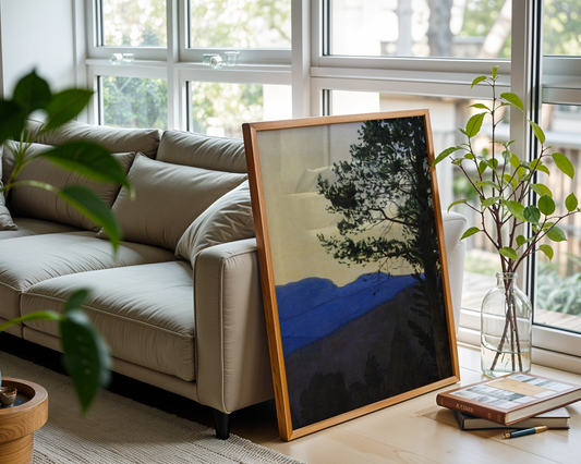 Harald Sohlberg - Vinternatt i Rondane