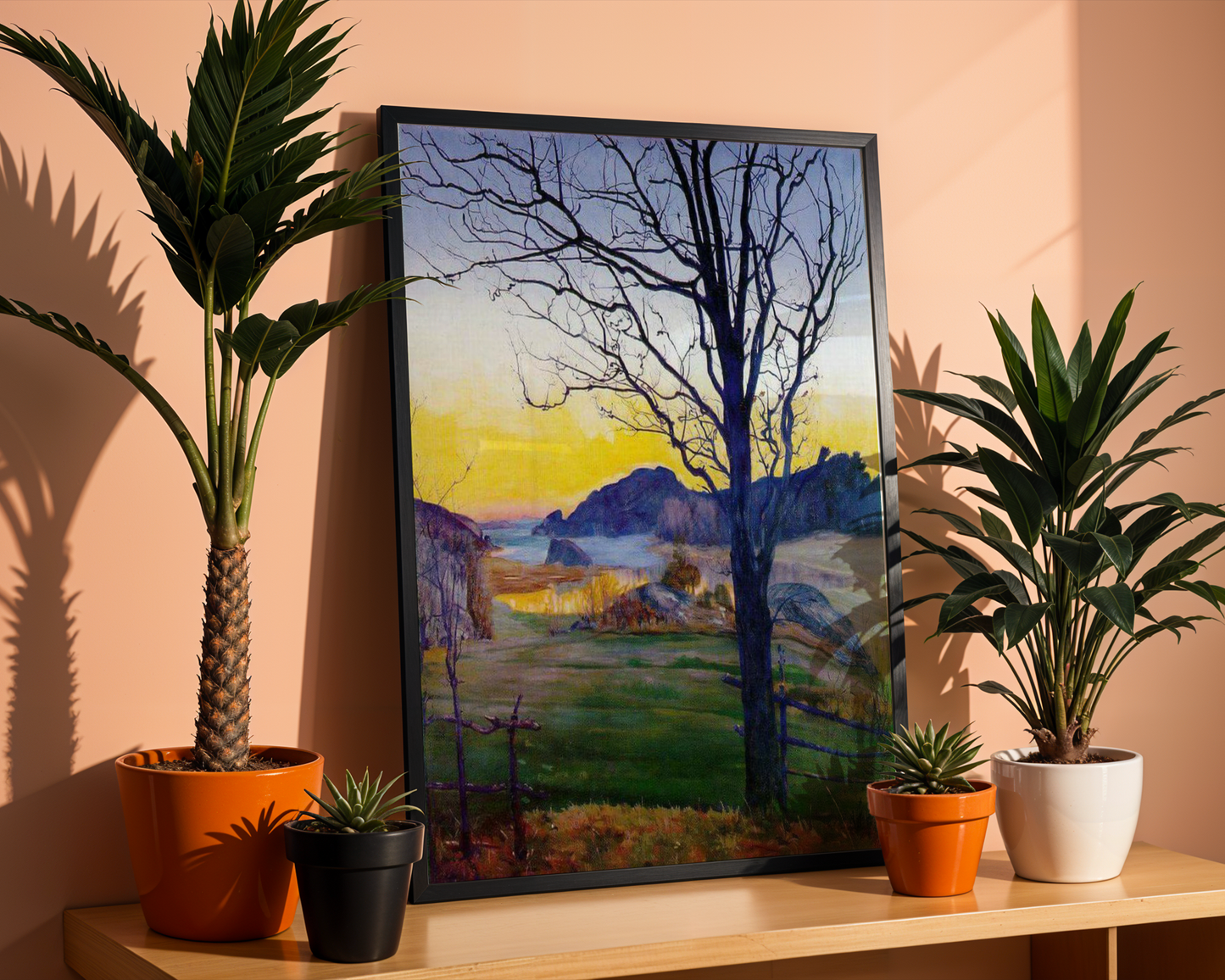 Harald Sohlberg - Høstlandskap