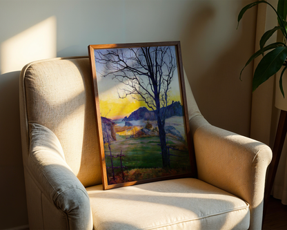 Harald Sohlberg - Høstlandskap