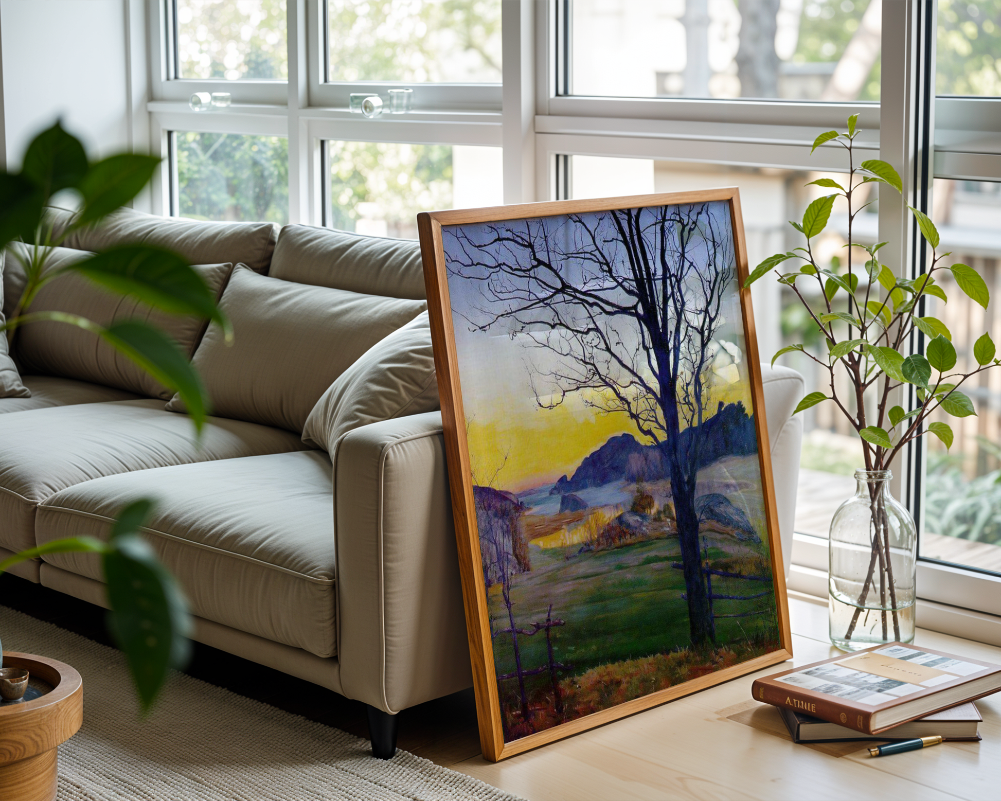 Harald Sohlberg - Høstlandskap