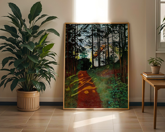 Harald Sohlberg - Sun Gleam