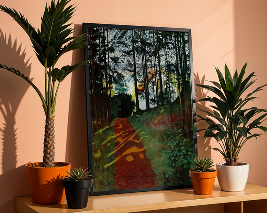 Harald Sohlberg - Sun Gleam