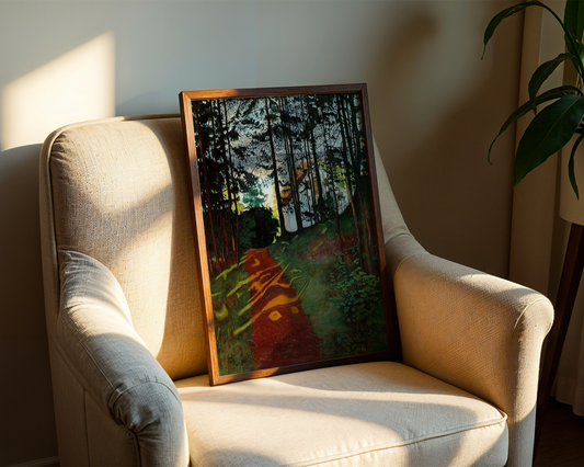 Harald Sohlberg - Sun Gleam