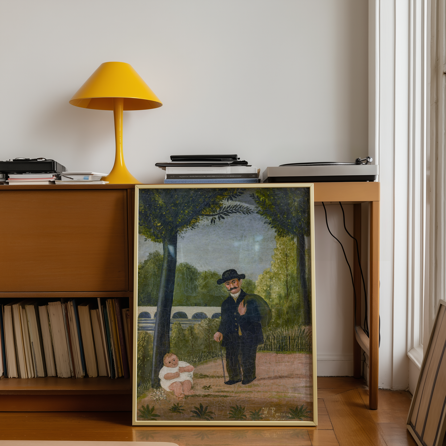 Henri Rousseau - Stroller and Child