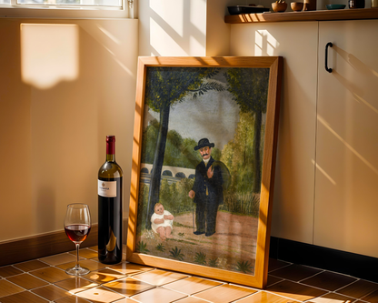 Henri Rousseau - Stroller and Child