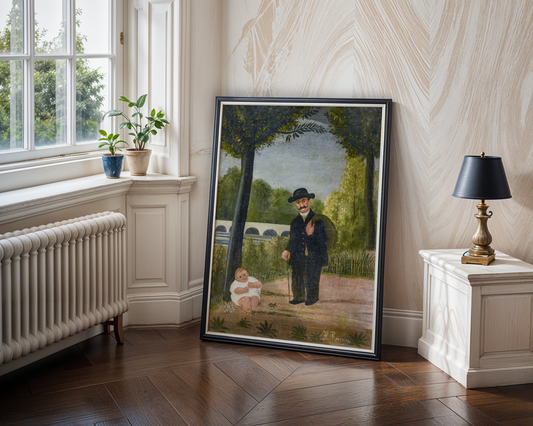 Henri Rousseau - Stroller and Child