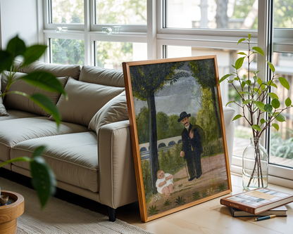 Henri Rousseau - Stroller and Child