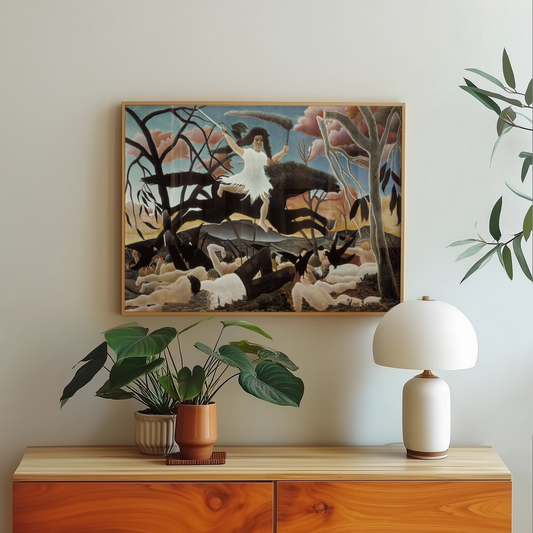 Henri Rousseau - Krig (eller La Guerre)