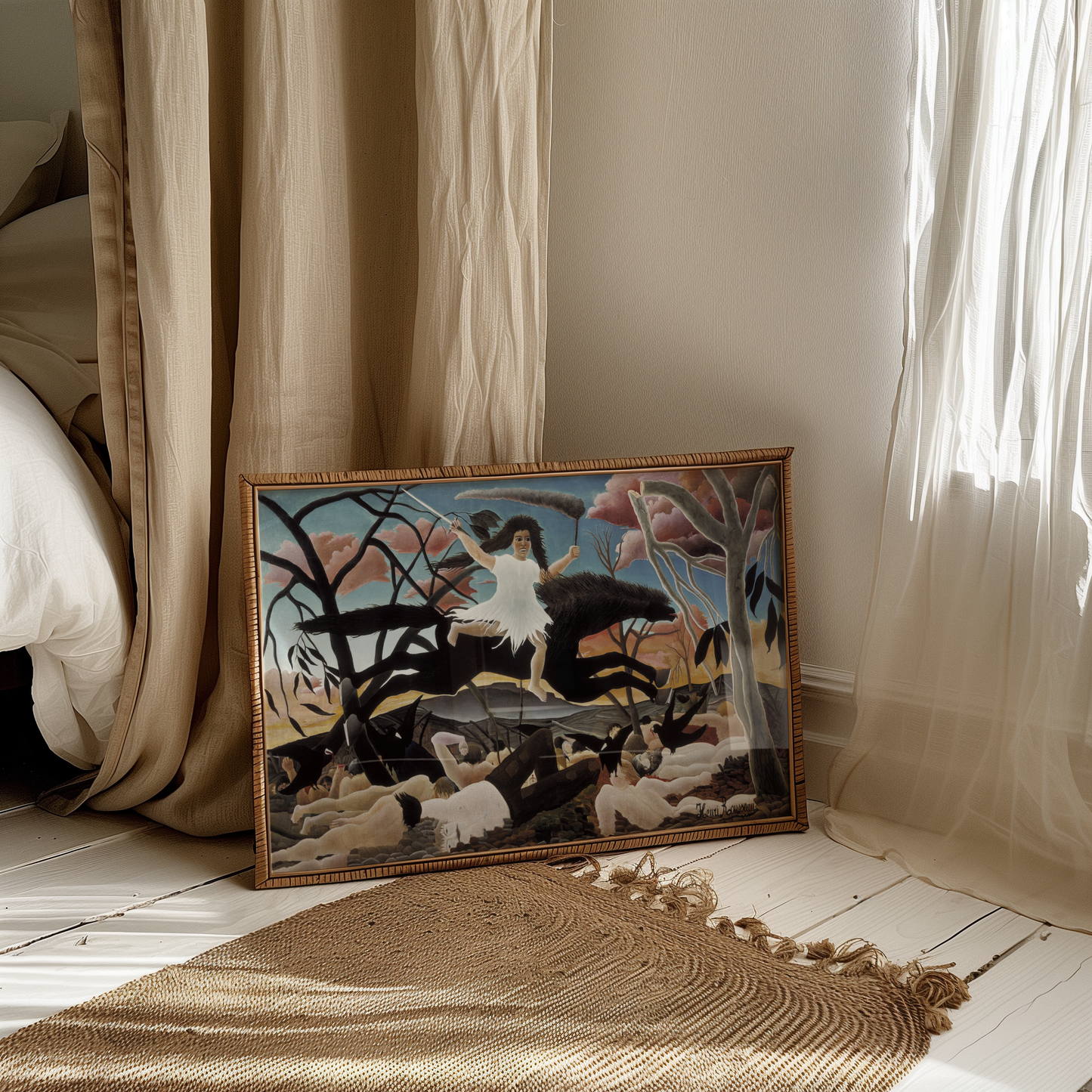 Henri Rousseau - Krig (eller La Guerre)