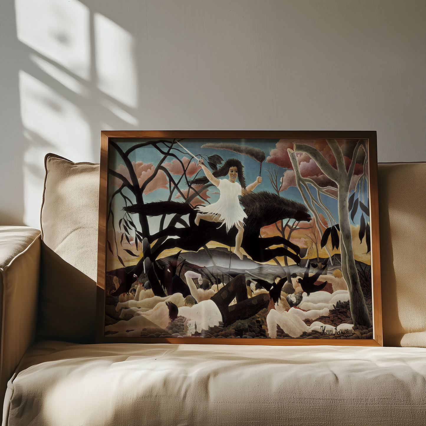 Henri Rousseau - Krig (eller La Guerre)