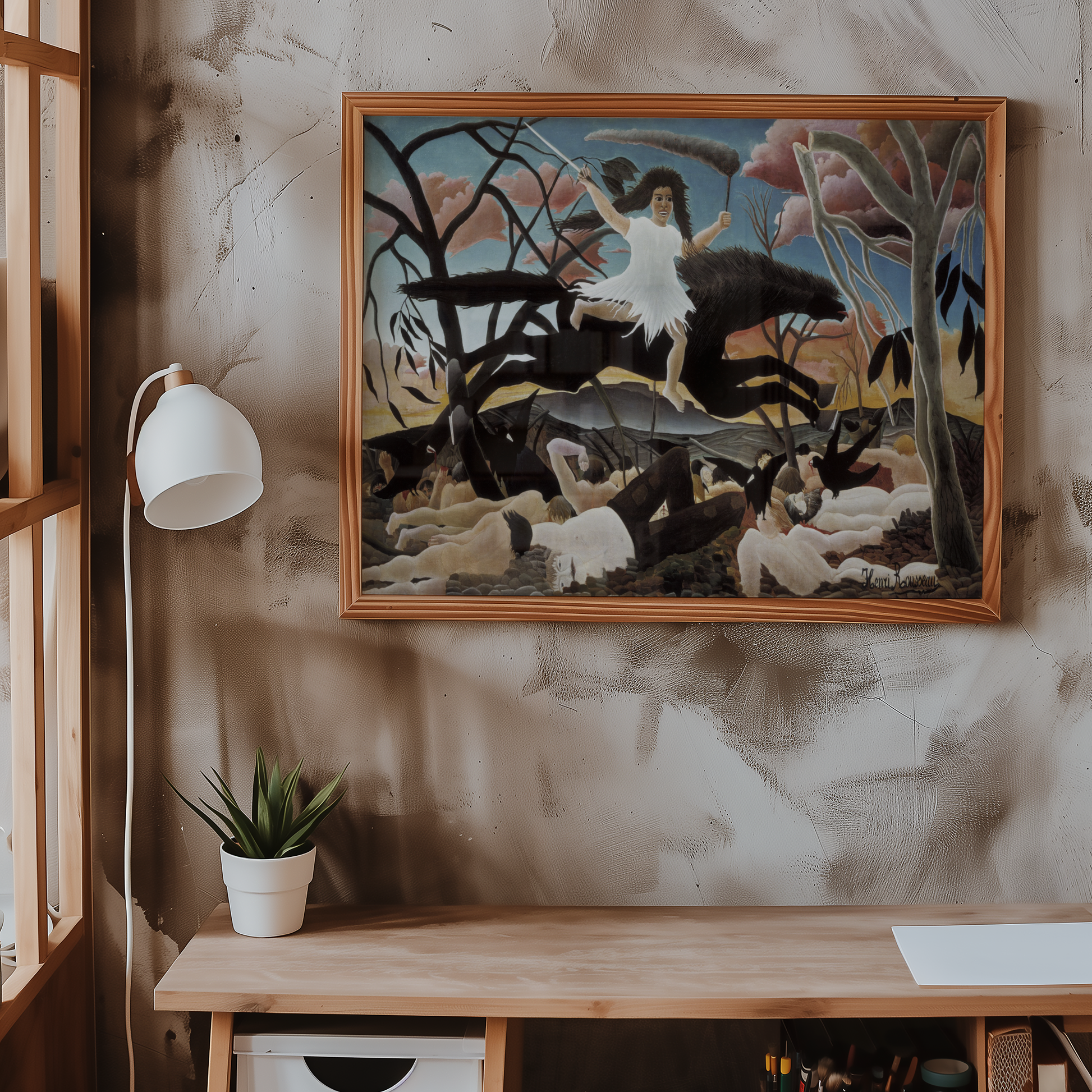 Henri Rousseau - Krig (eller La Guerre)