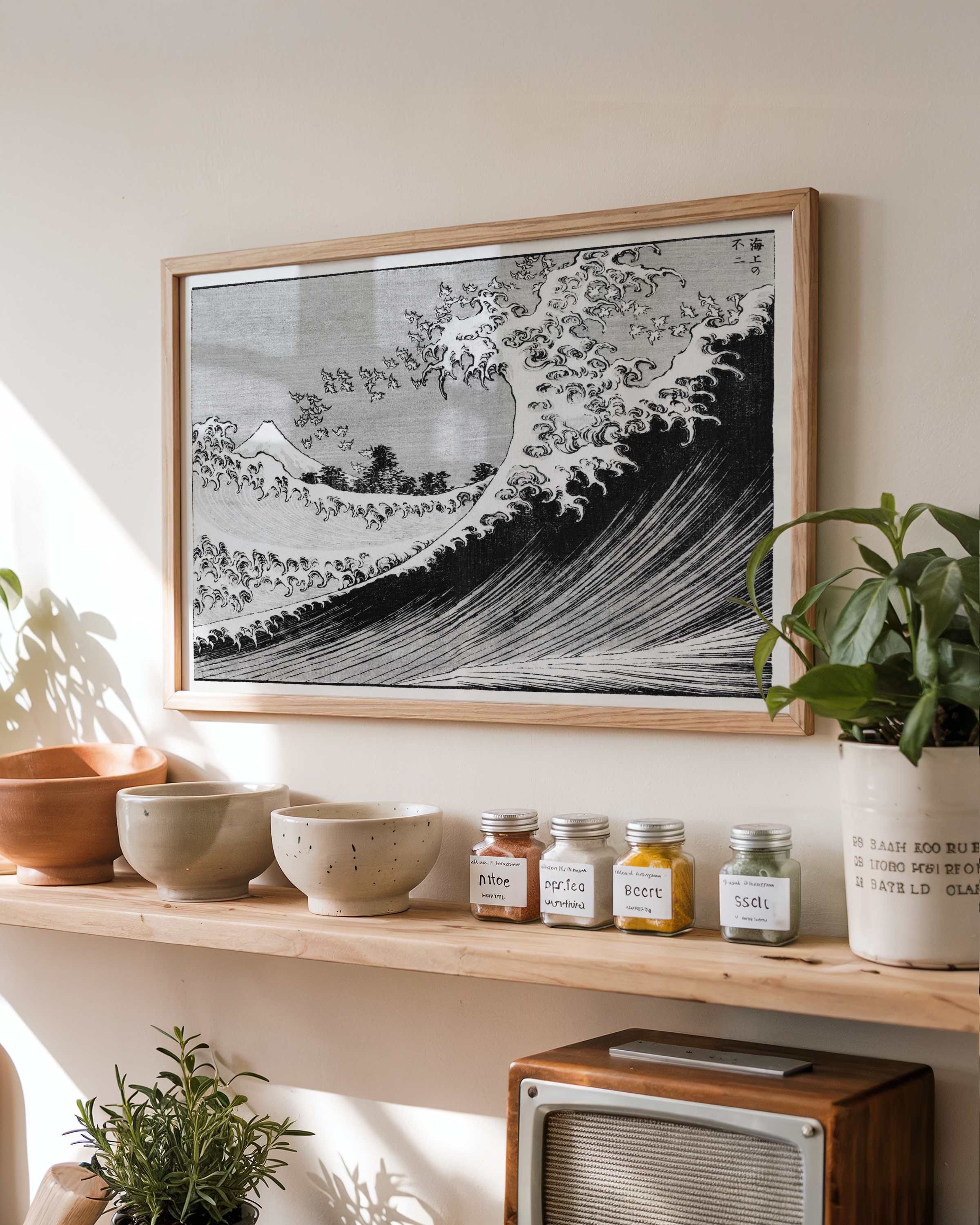 Katsushika Hokusai - Den store bølgen