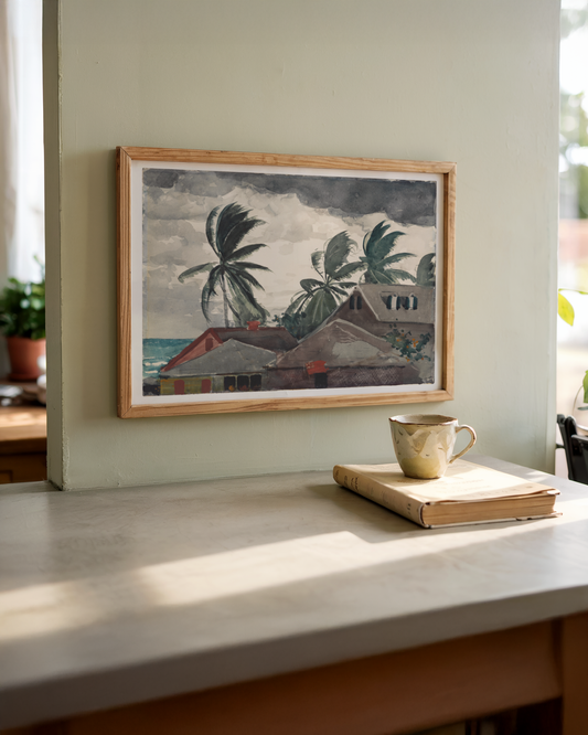 Winslow Homer - Hurricane Bahamas (1898)