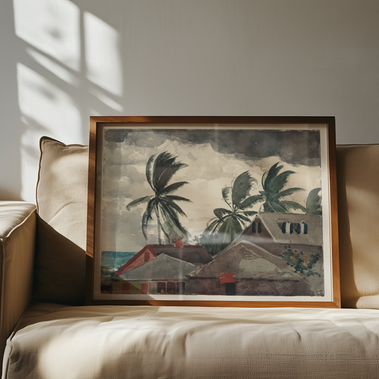 Winslow Homer - Hurricane Bahamas (1898)