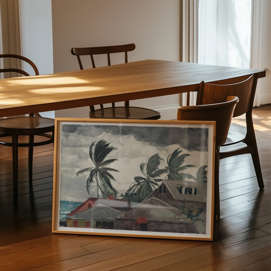 Winslow Homer - Hurricane Bahamas (1898)