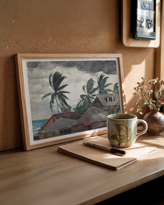 Winslow Homer - Hurricane Bahamas (1898)