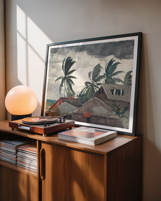 Winslow Homer - Hurricane Bahamas (1898)