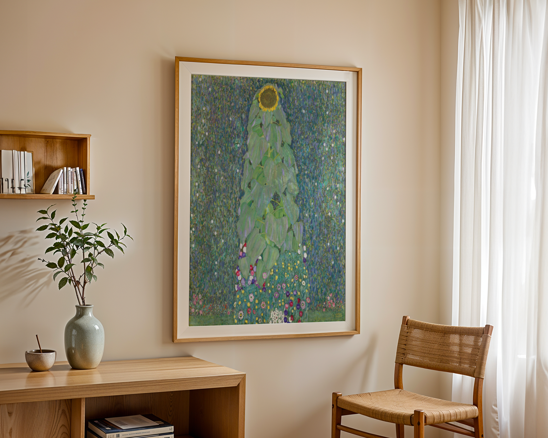 Gustav Klimt - Solsikken (1907)