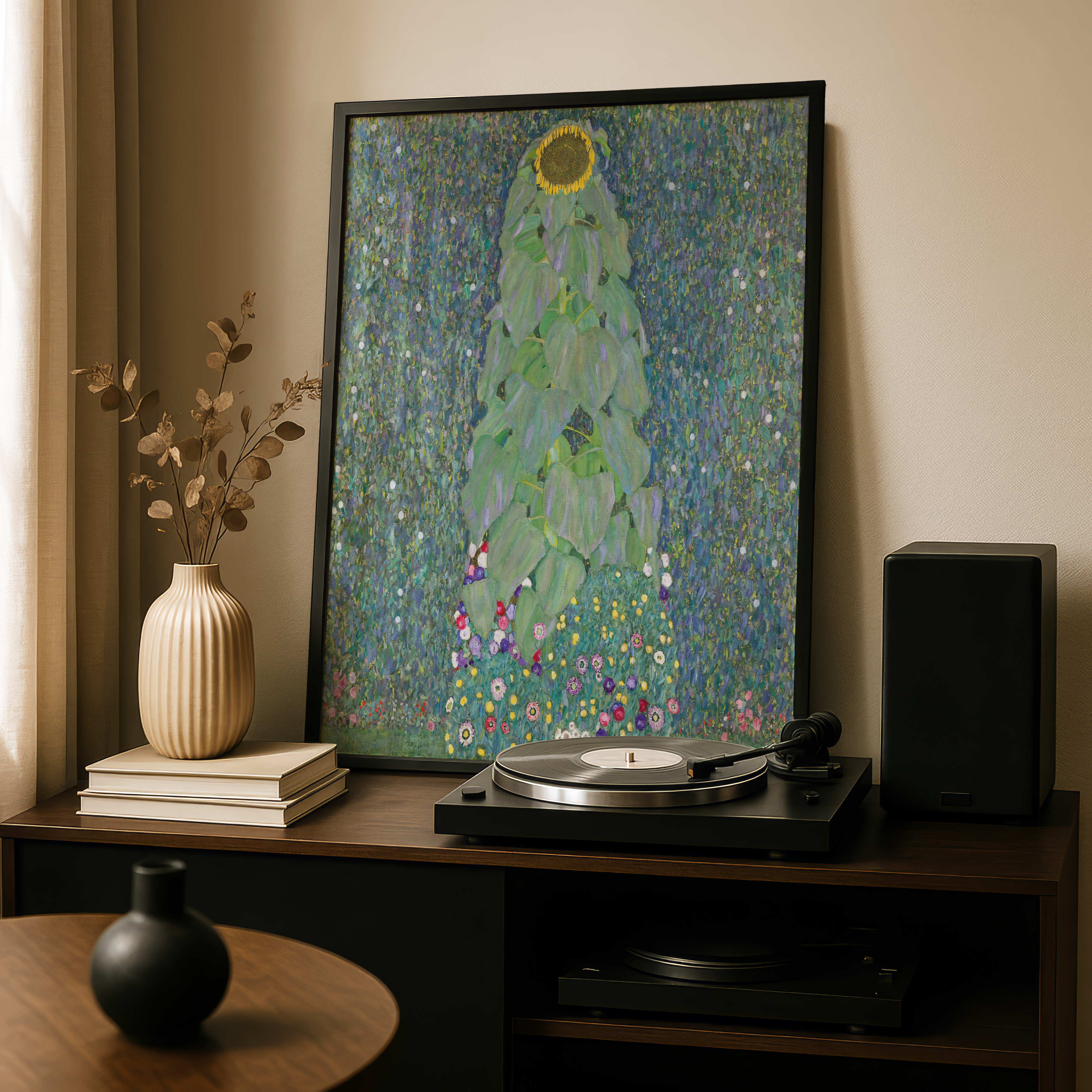 Gustav Klimt - Solsikken (1907)