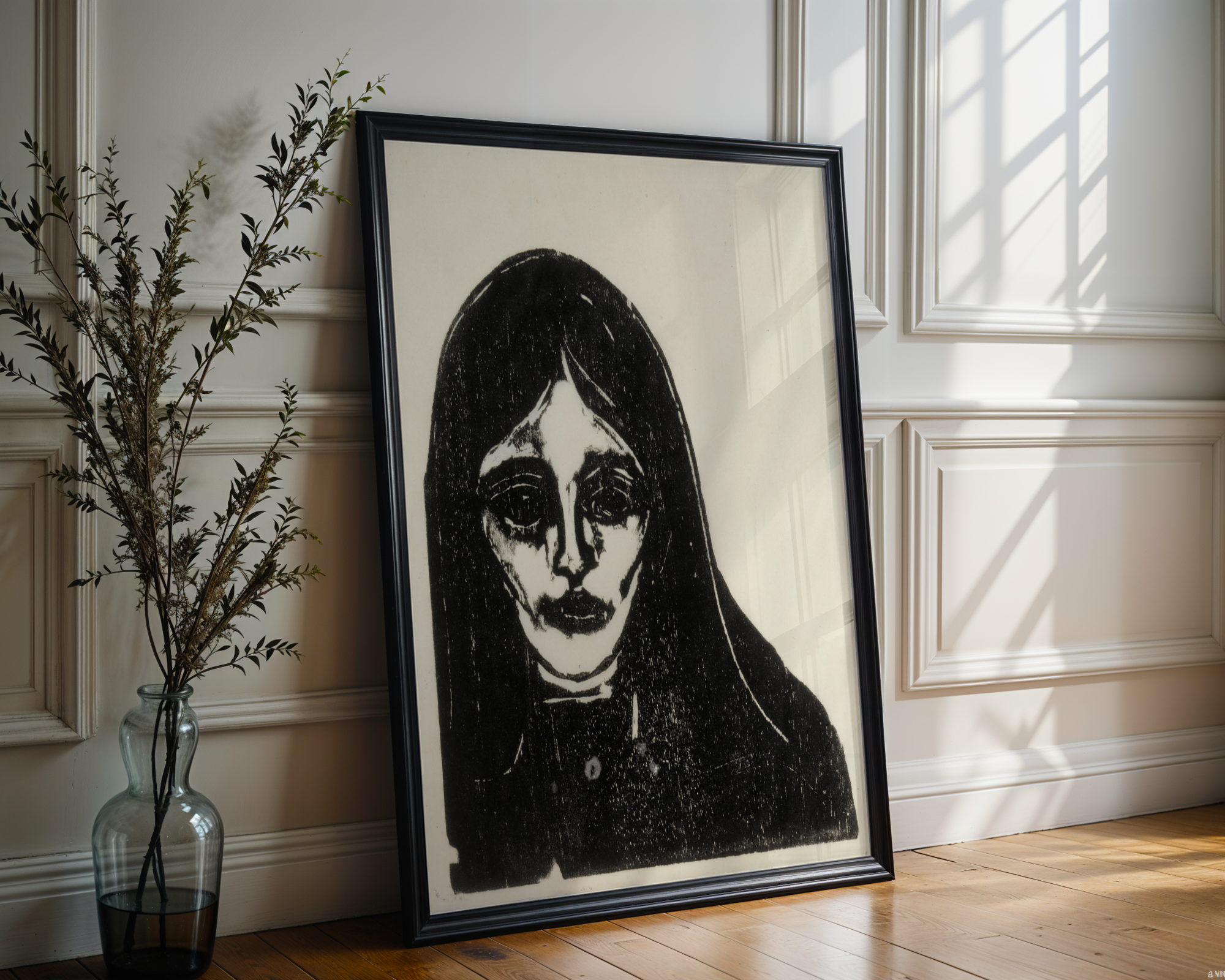 Edvard Munch - Rouge et Noir