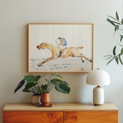 Henri de Toulouse-Lautrec - Jockey au Galop
