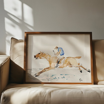 Henri de Toulouse-Lautrec - Jockey au Galop