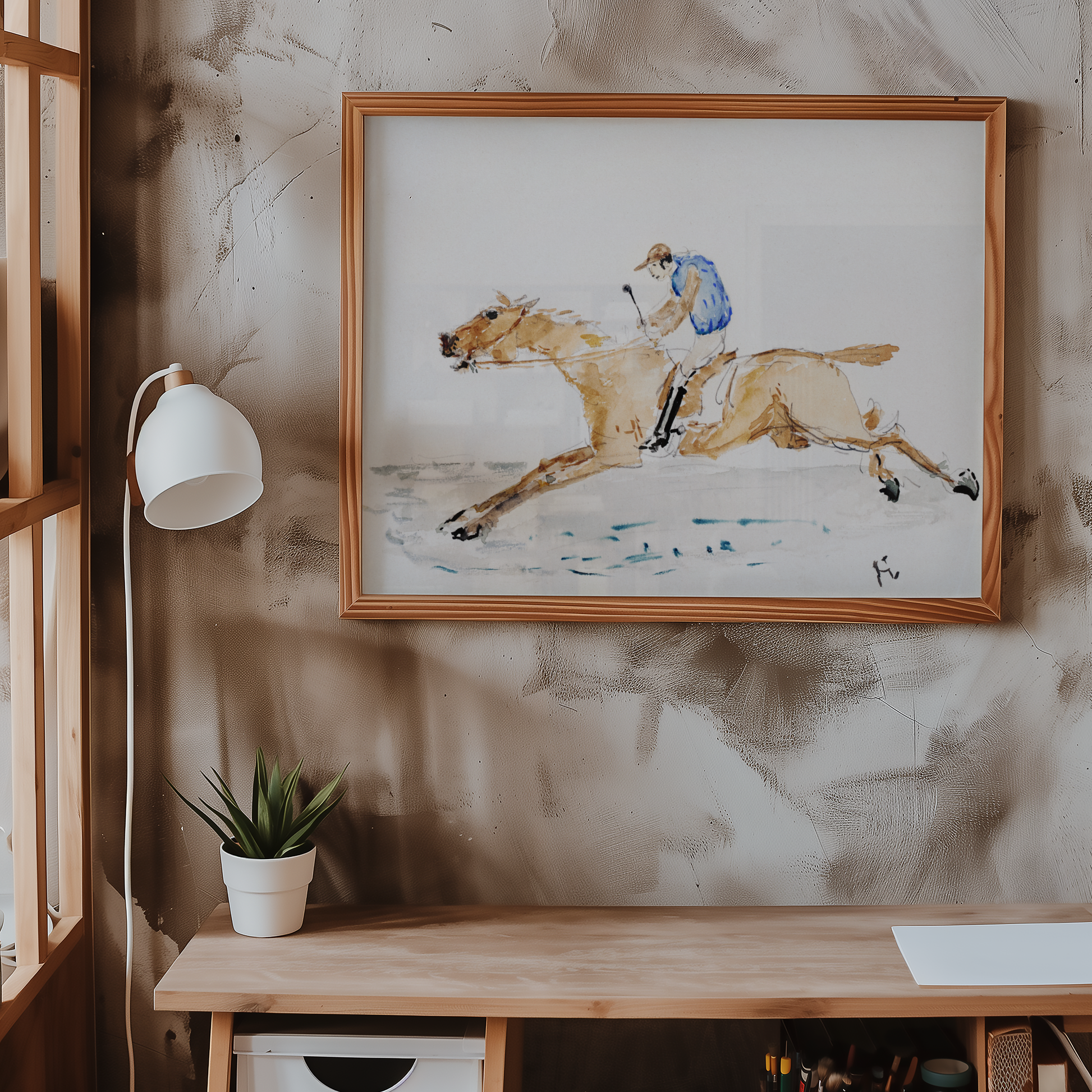 Henri de Toulouse-Lautrec - Jockey au Galop