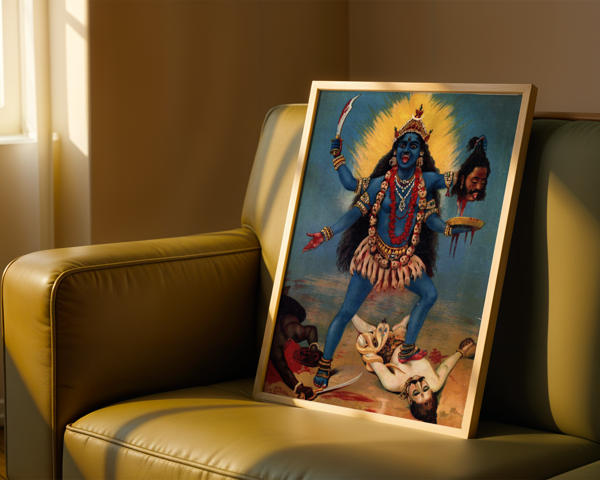 Raja Ravi Varma - Goddess Kali (1910)