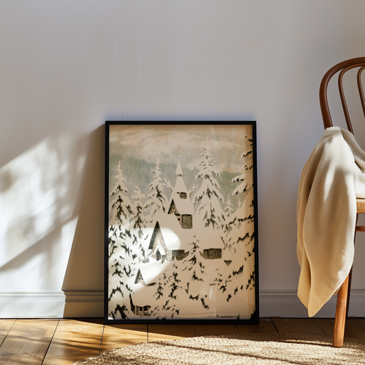 Theodor Kittelsen - Stavkirke