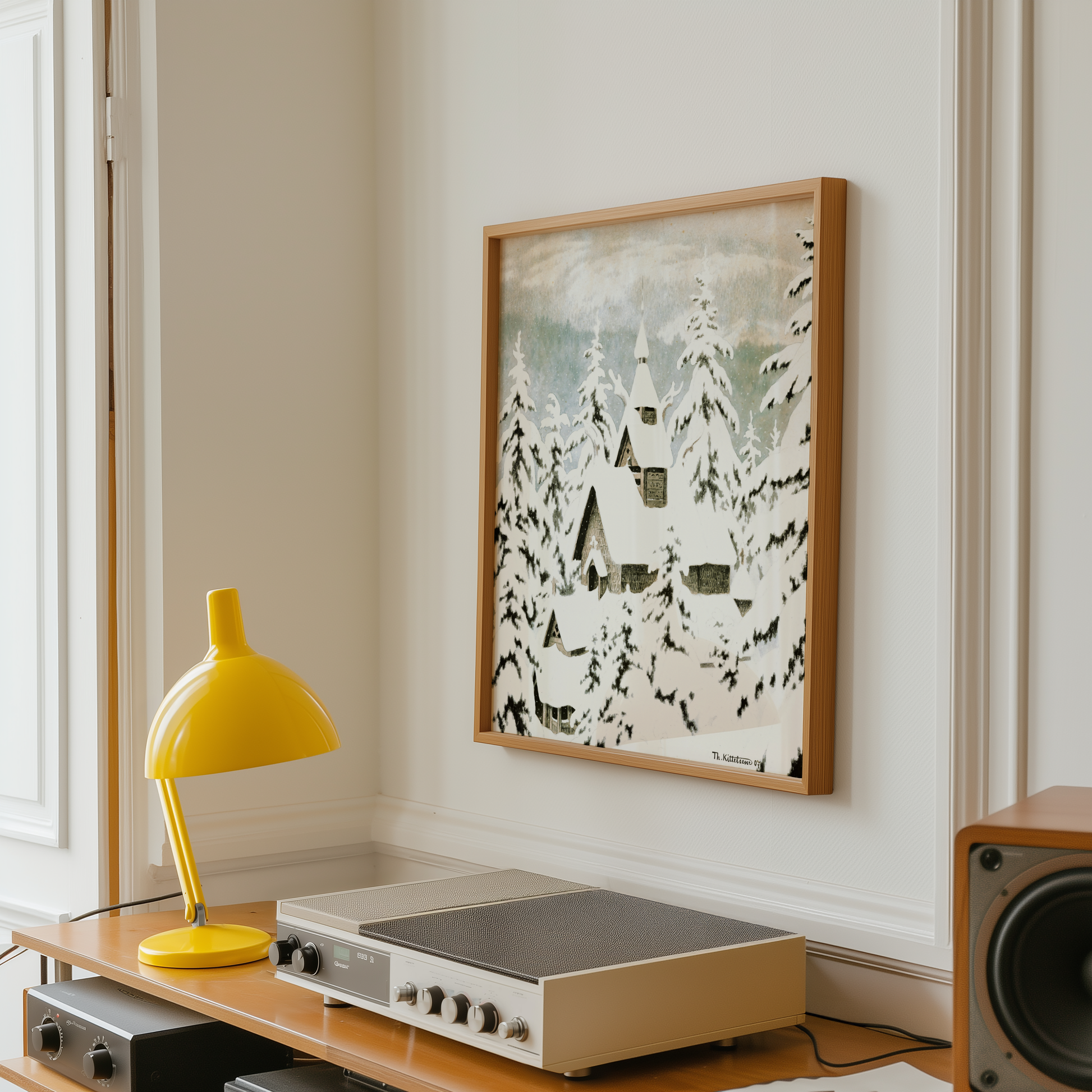 Theodor Kittelsen - Stavkirke