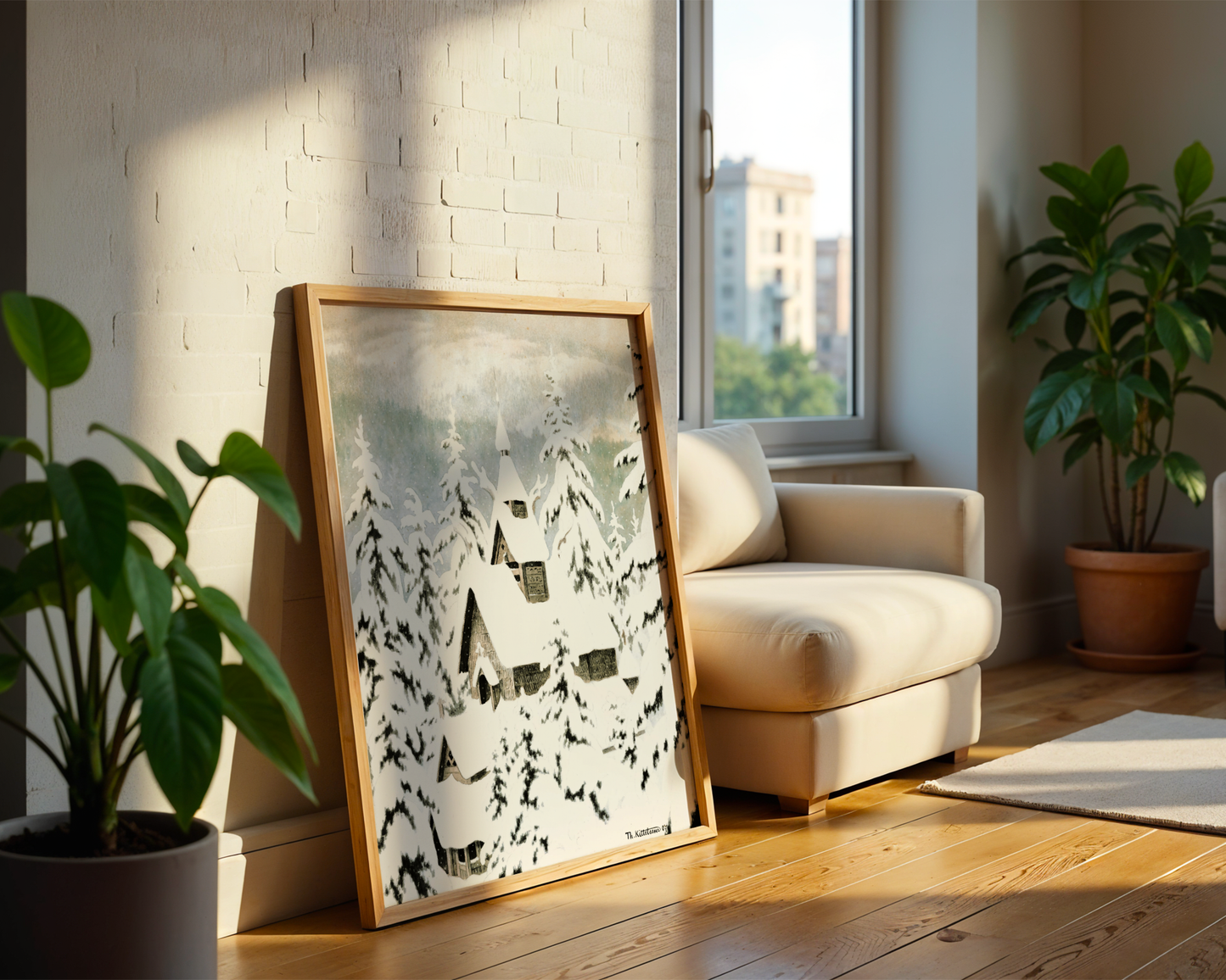 Theodor Kittelsen - Stavkirke