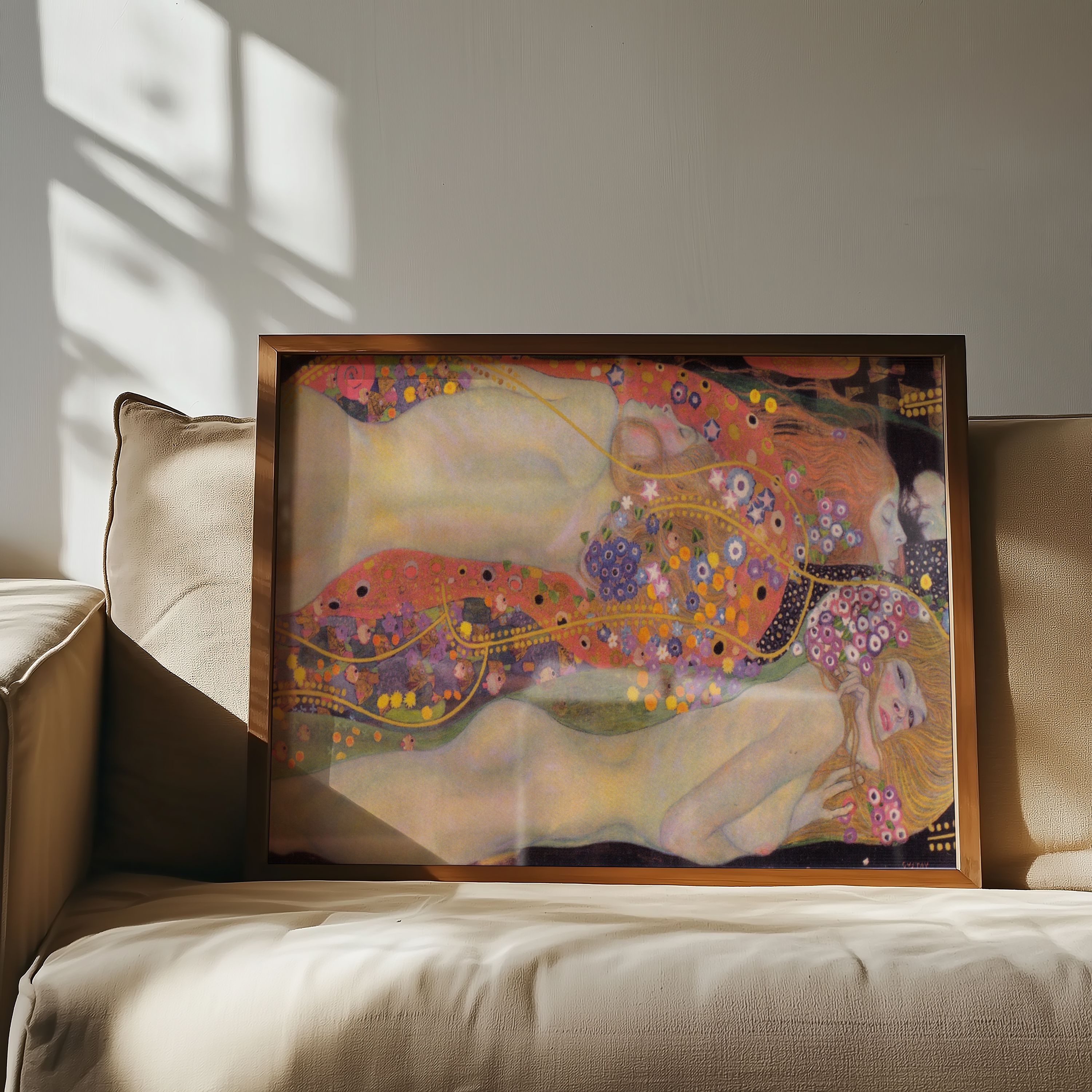 Gustav Klimt - Wasserschlangen II (Vannslanger II)