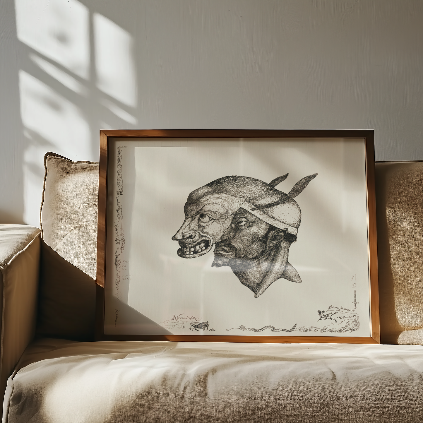 Paul Klee - Komiker (1904)